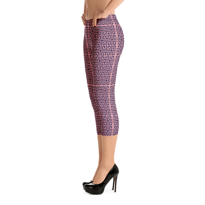 pink women's leggings