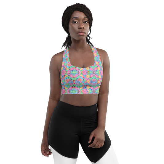 Longline sports bra