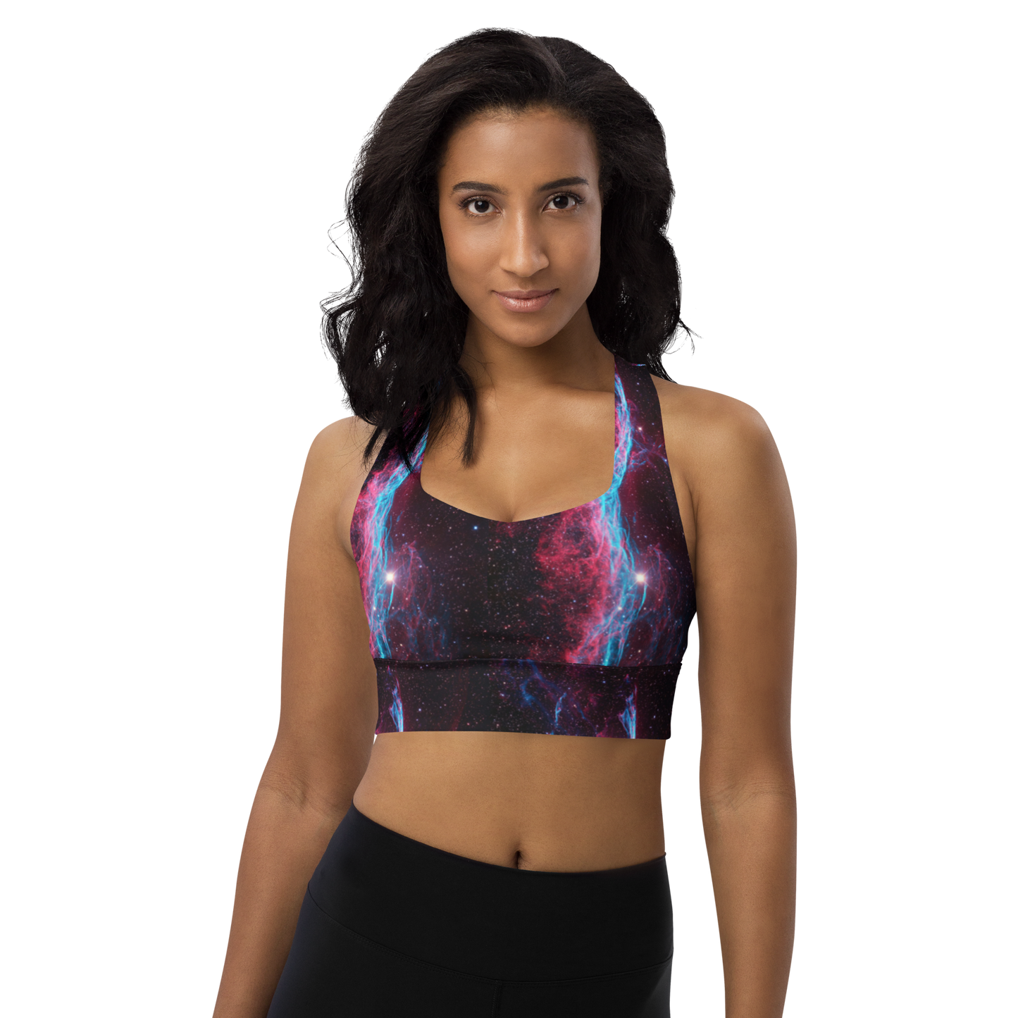 Longline sports bra