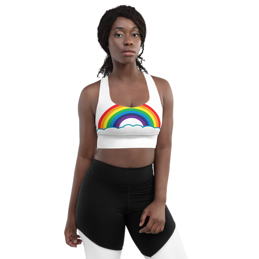 Longline sports bra