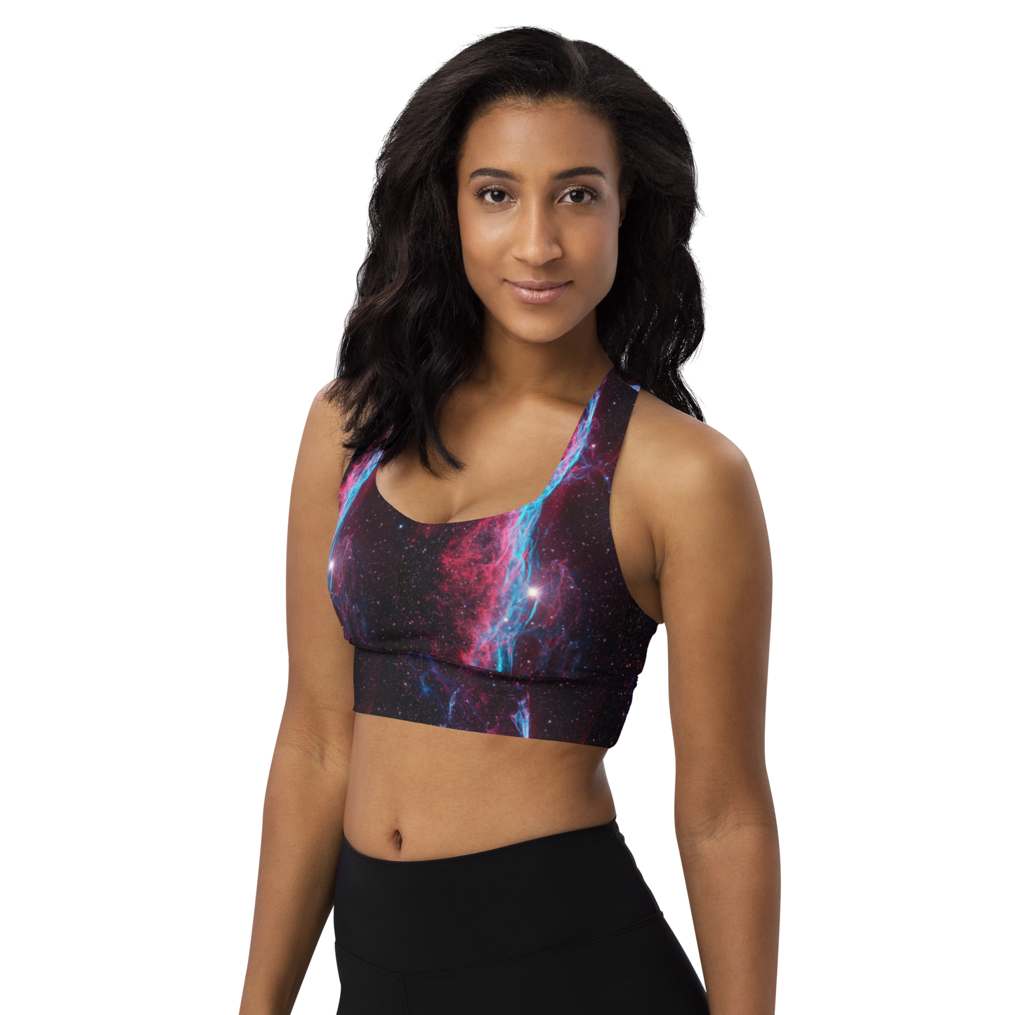 Longline sports bra