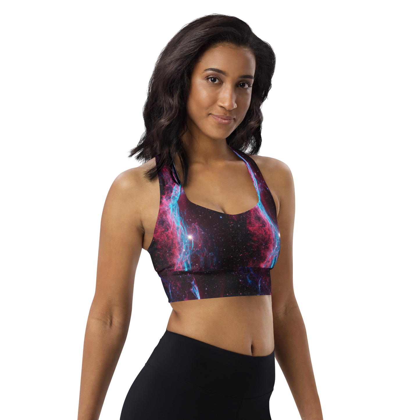 Longline sports bra