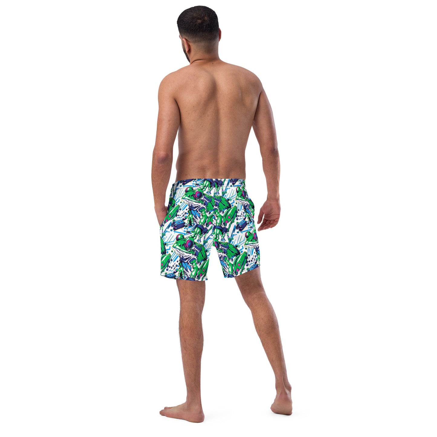 Cyber Frog Men's swim trunks