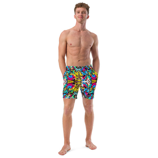 Graffiti Style Men's swim trunks