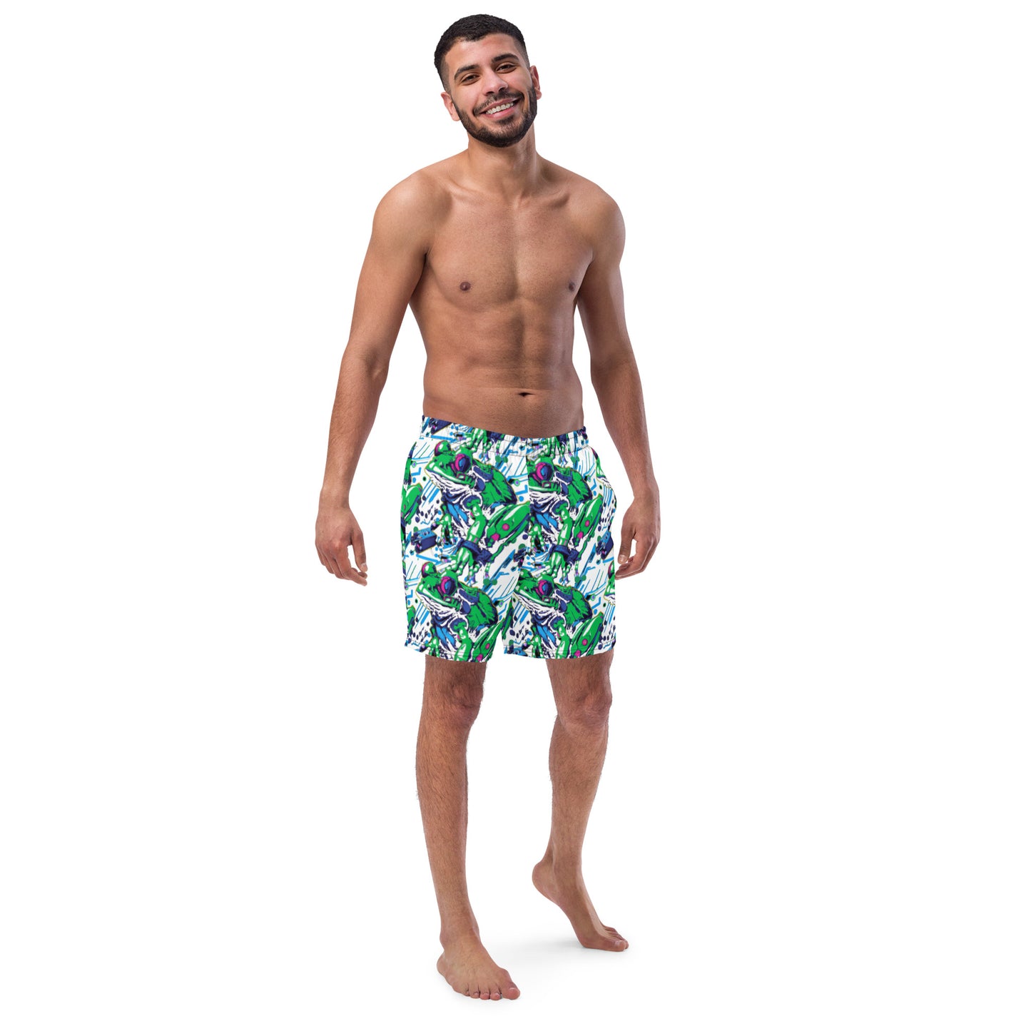 Cyber Frog Men's swim trunks