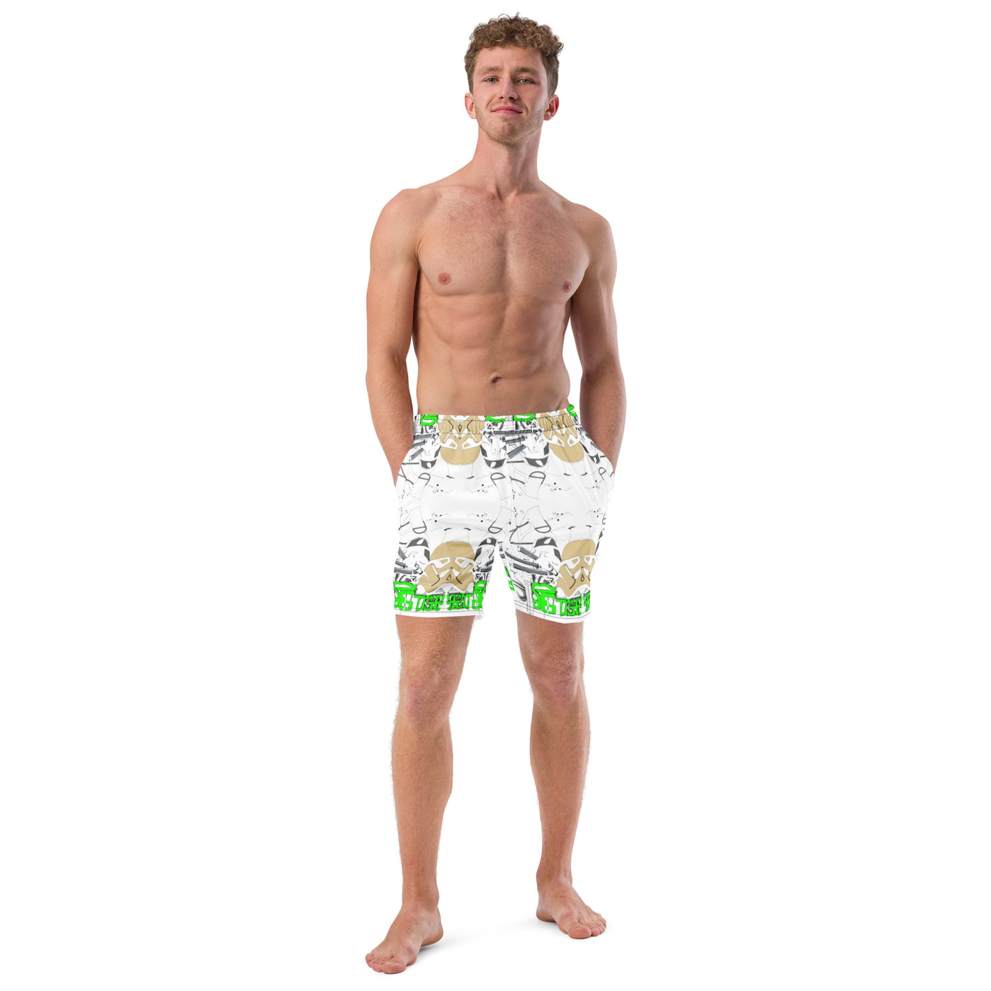 Graffiti Style Men's swim trunks