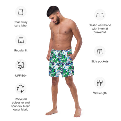 Cyber Frog Men's swim trunks