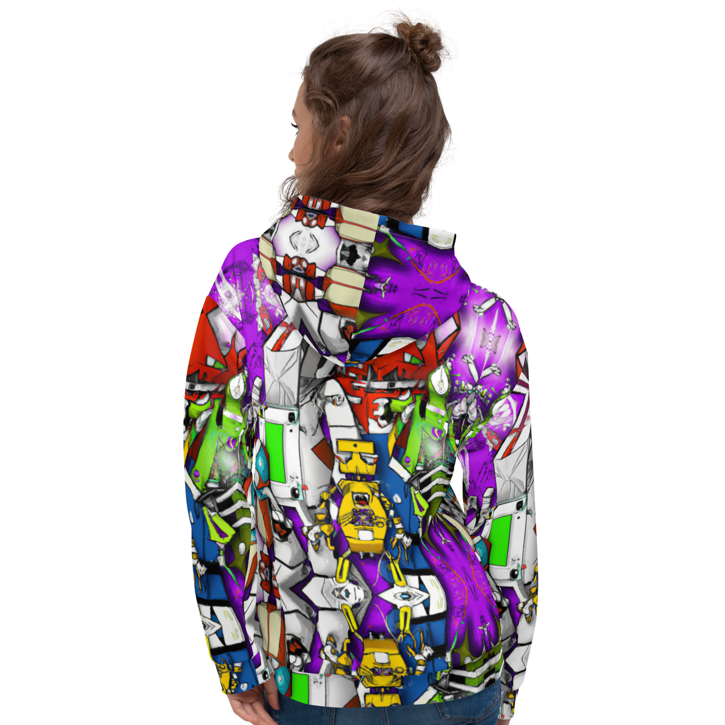 Robot style Unisex Hoodie