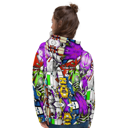 Robot style Unisex Hoodie