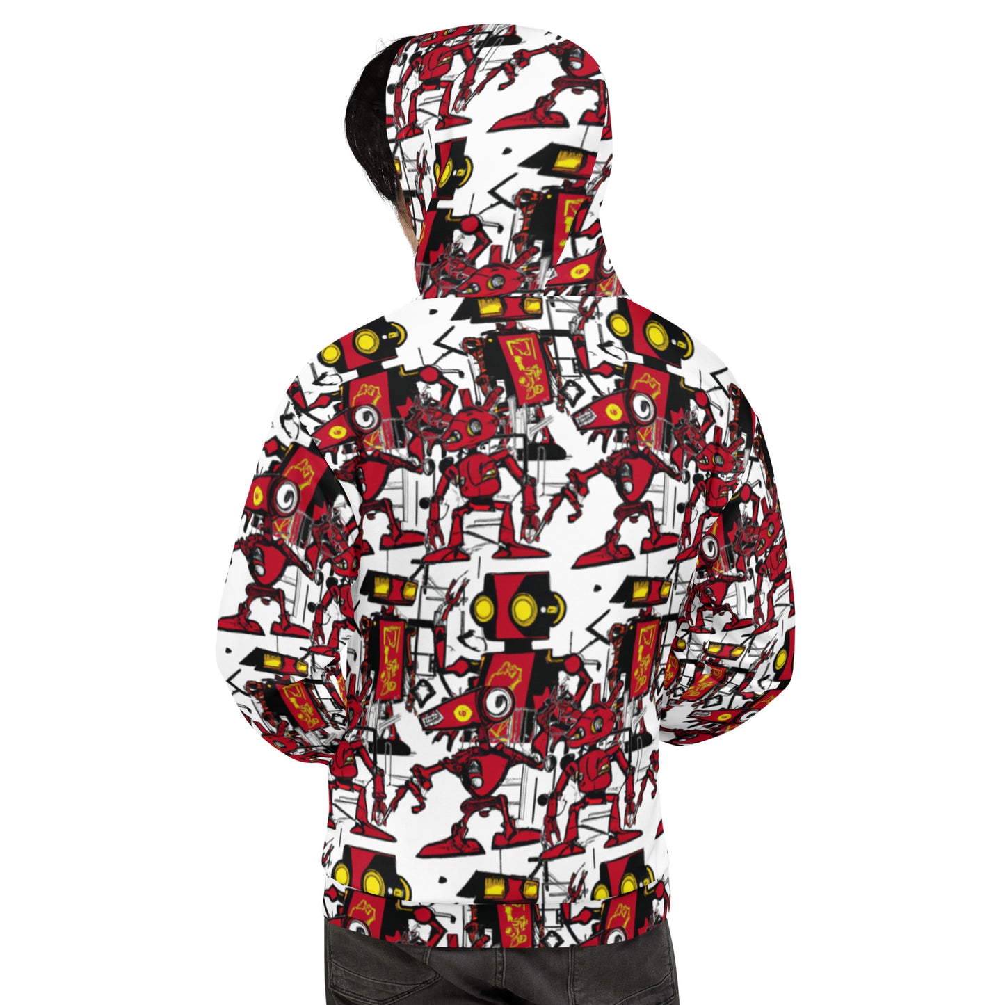 Robot style Unisex Hoodie