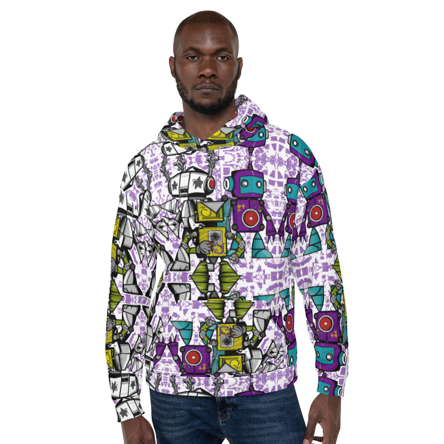 Robot style Unisex Hoodie