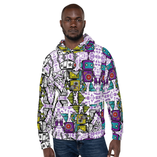 Robot style Unisex Hoodie