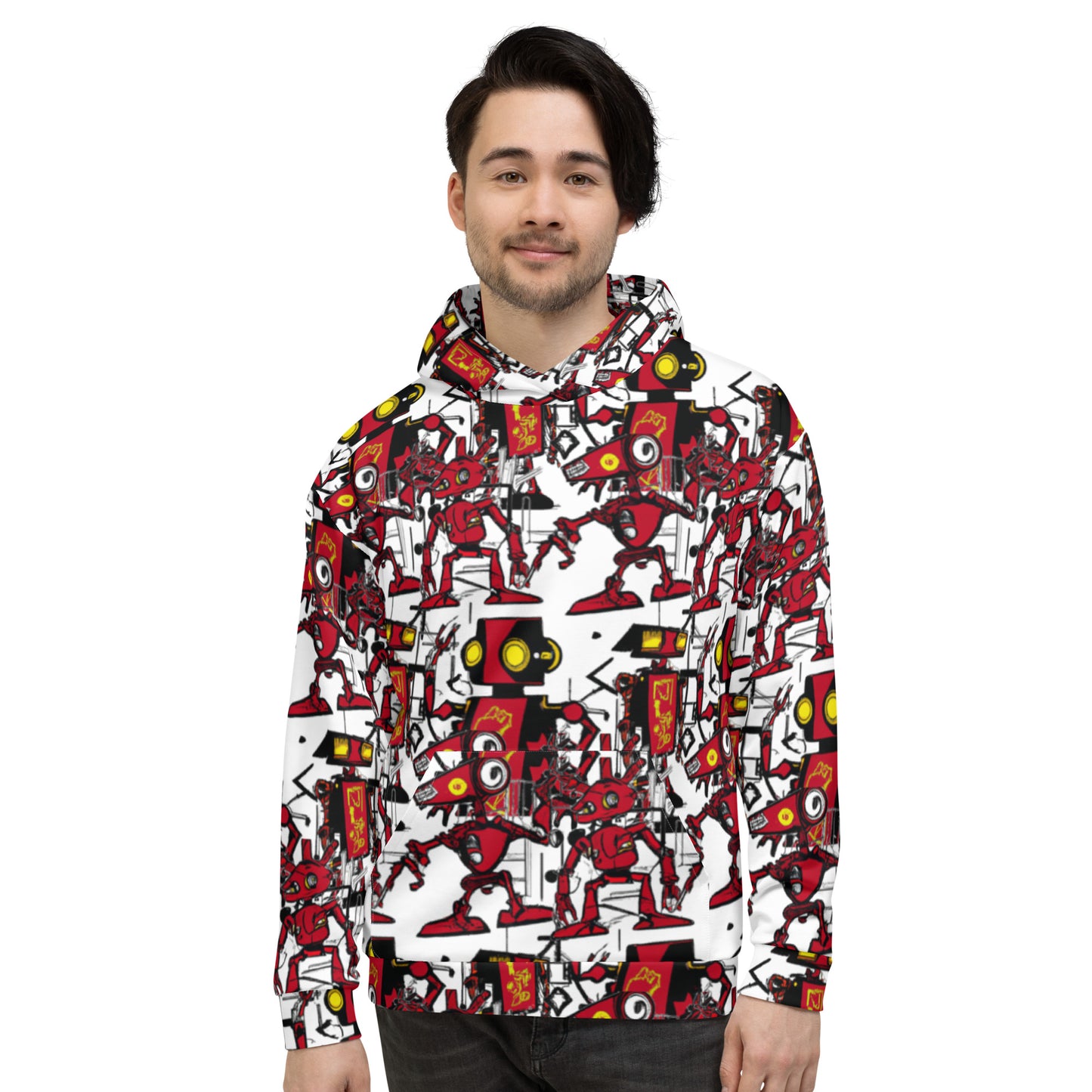 Robot style Unisex Hoodie