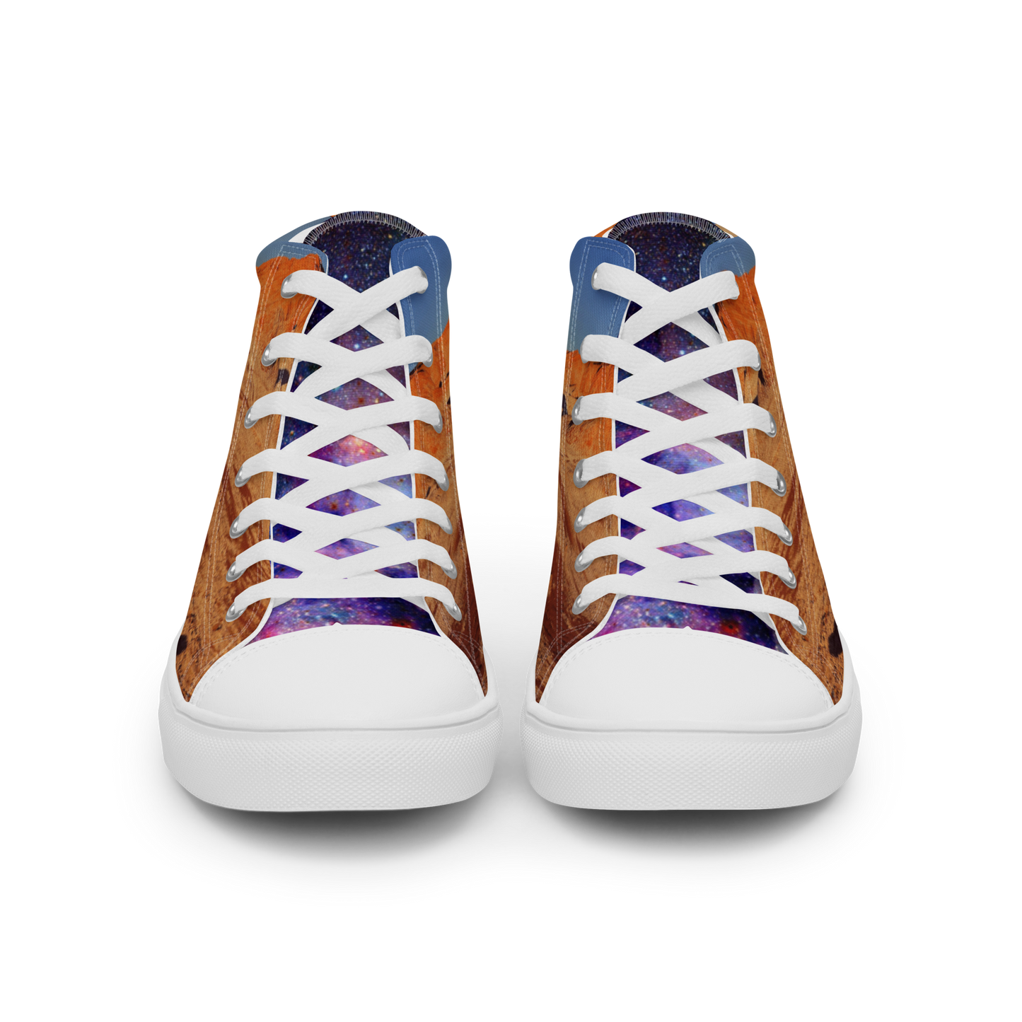 Men’s high top canvas shoes