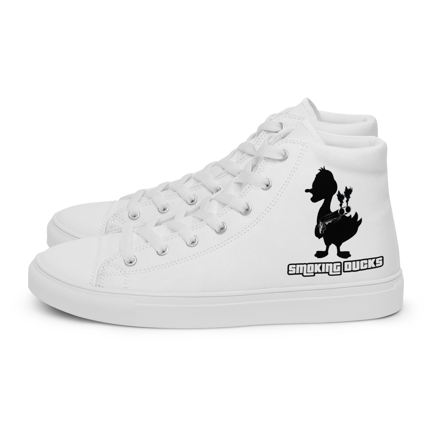 Men’s high top canvas shoes