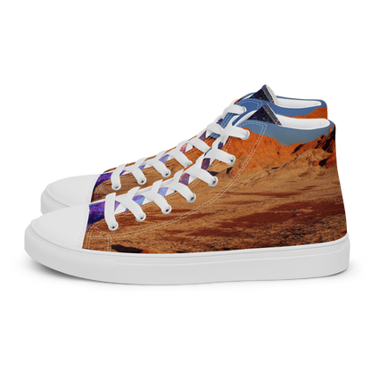 Men’s high top canvas shoes