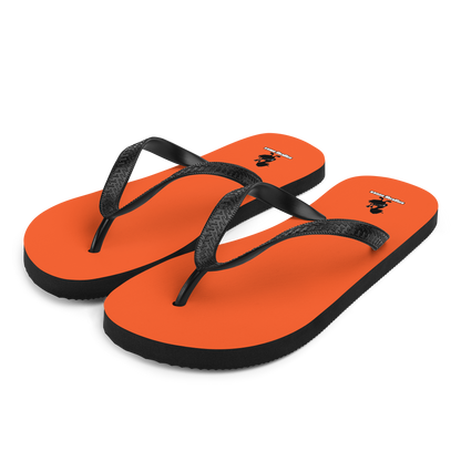 the best shop orange Flip Flop , smoking ducks brand, Australia, men's and women's flip-flops