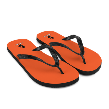 the best shop orange Flip Flop , smoking ducks brand, Australia, men's and women's flip-flops