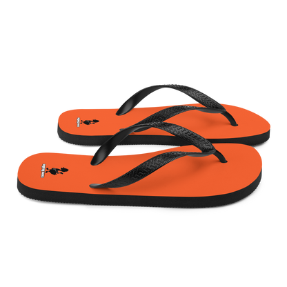 the best shop orange Flip Flop , smoking ducks brand, Australia, men's and women's flip-flops