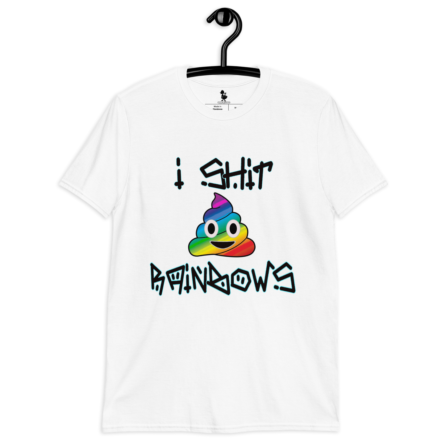 Rainbow poo Short-Sleeve Unisex T-Shirt