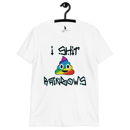 Rainbow poo Short-Sleeve Unisex T-Shirt