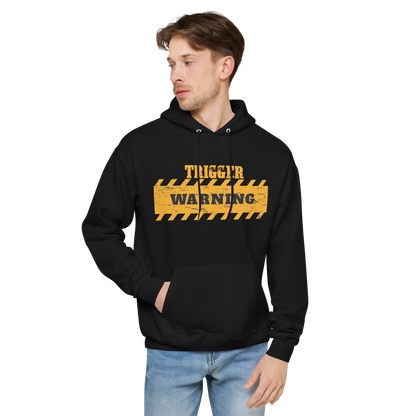 Unisex fleece hoodie lightweight