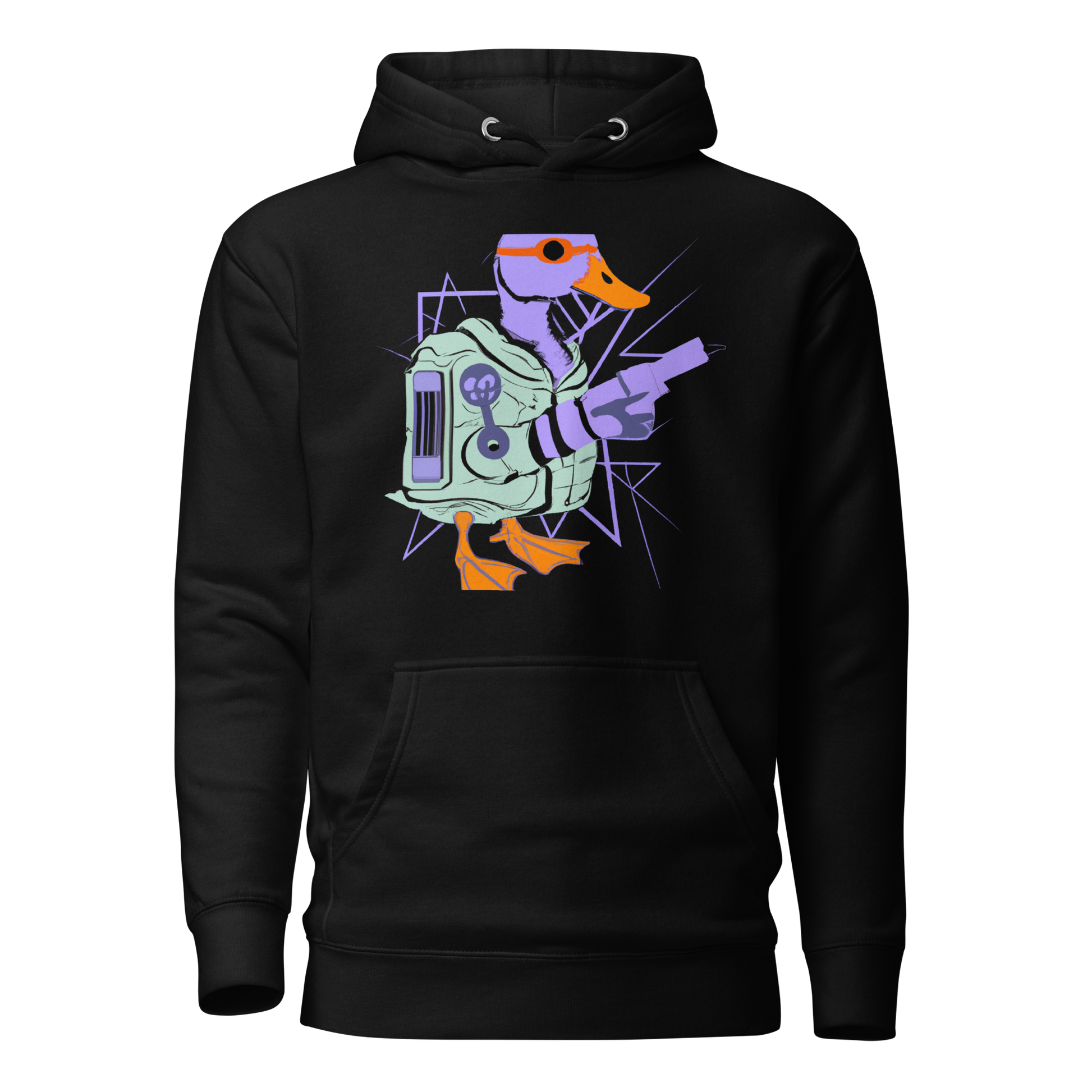 Cyberpunk Duck Unisex Hoodie