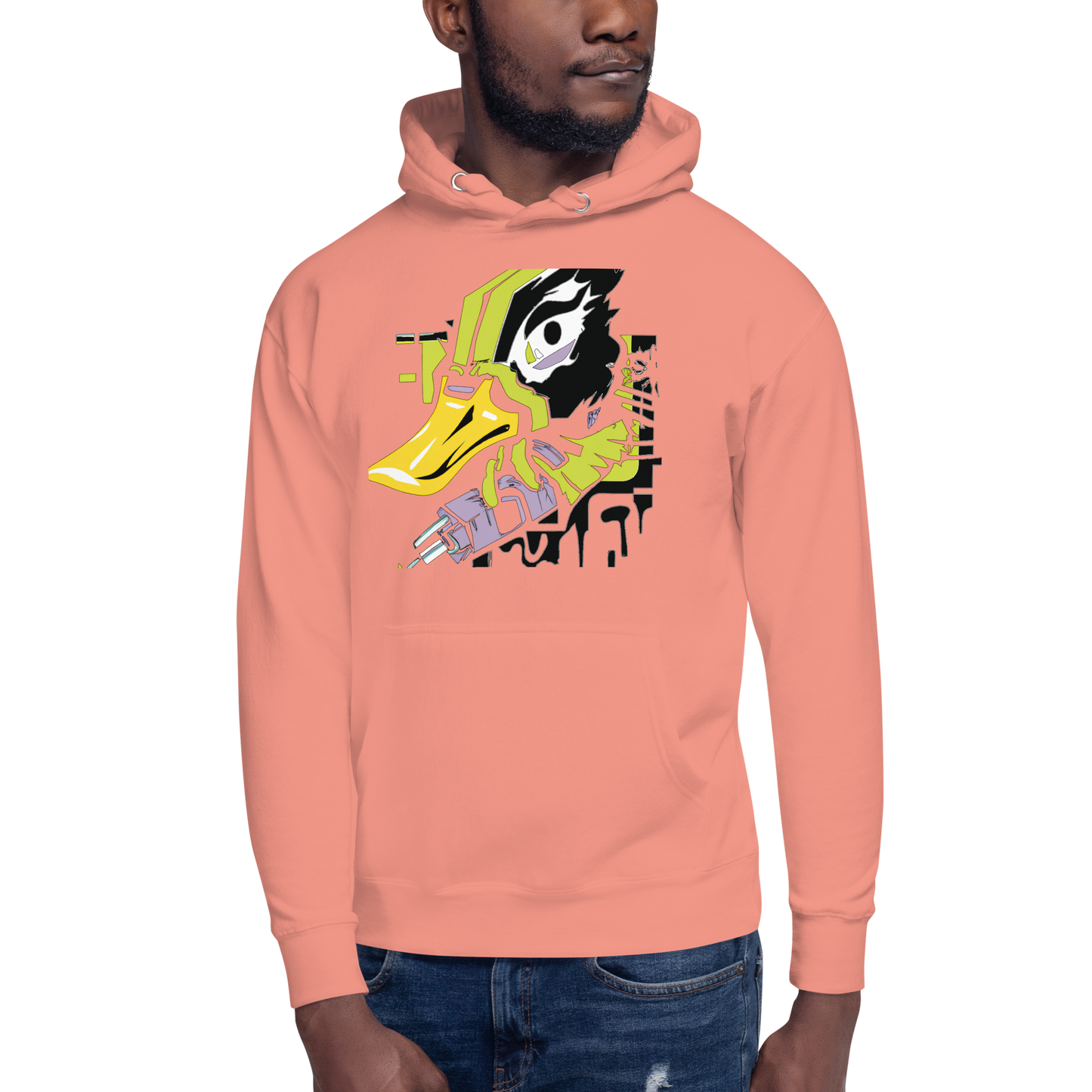 Cyberpunk Duck Unisex Hoodie