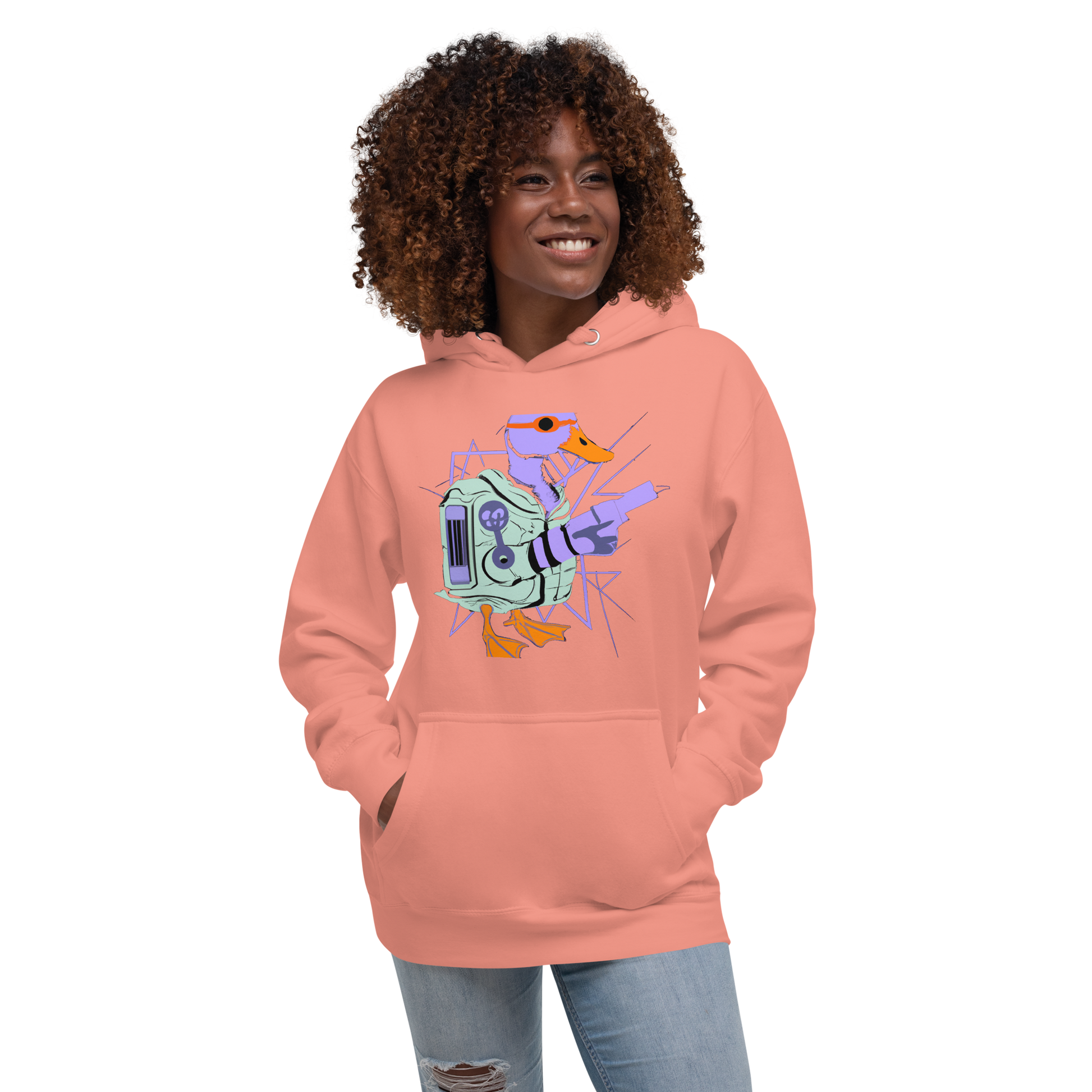 pink hoodie, women's, men's