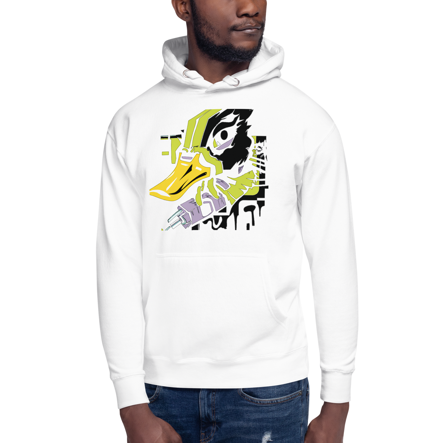 Cyberpunk Duck Unisex Hoodie