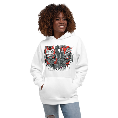 Robot style Unisex Hoodie