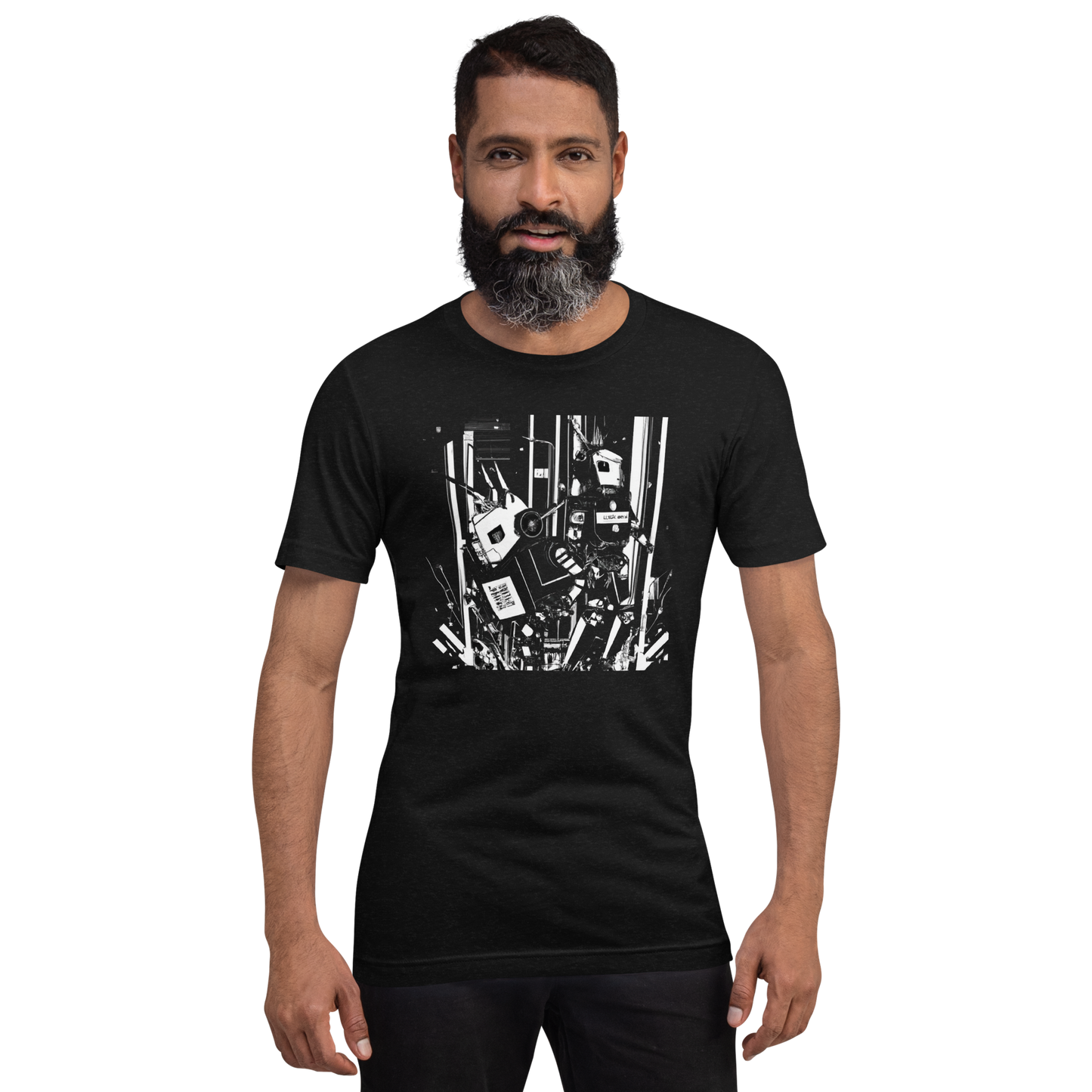 Robot style Unisex t-shirt