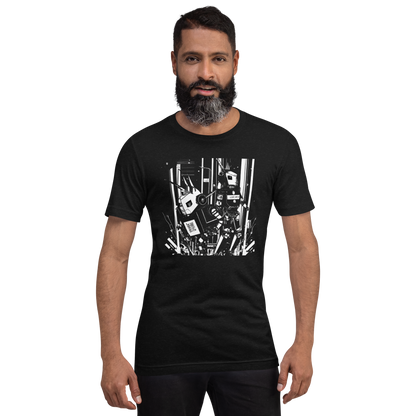 Robot style Unisex t-shirt