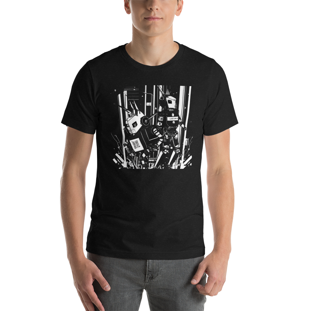 Robot style Unisex t-shirt