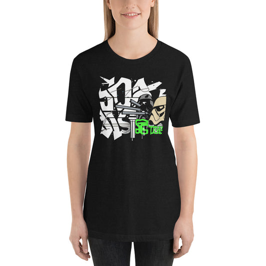 Graffiti Style Unisex t-shirt