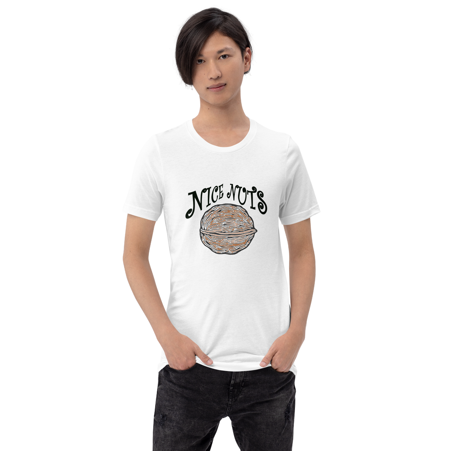 Nice Nuts Unisex t-shirt