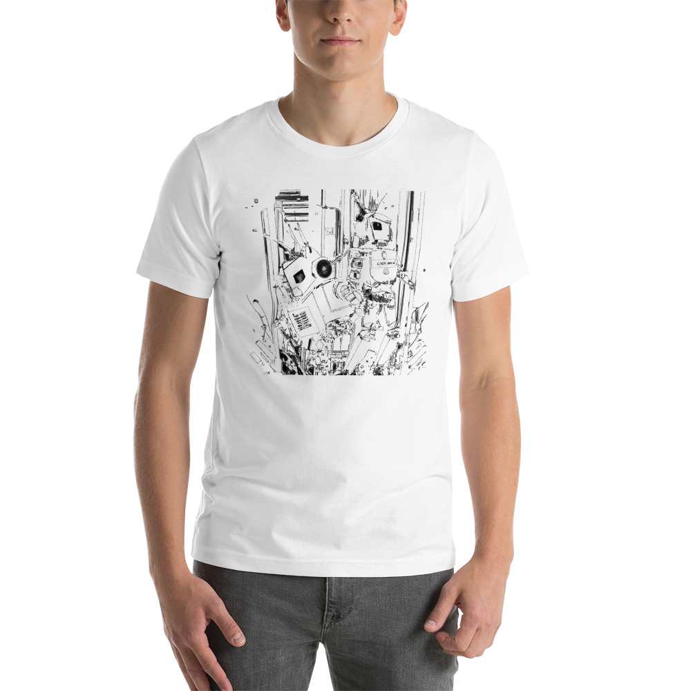 Robot style Unisex t-shirt