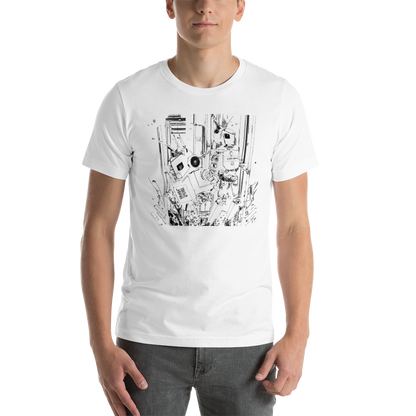 Robot style Unisex t-shirt