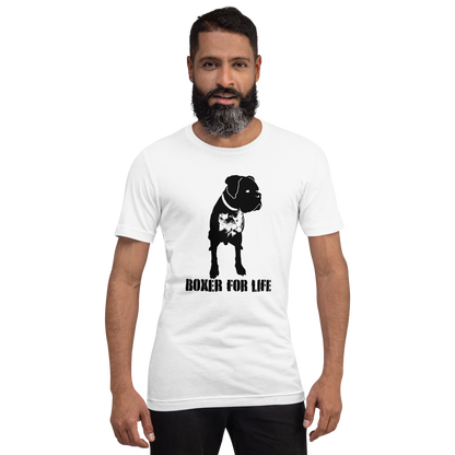 Boxer For Life Unisex t-shirt