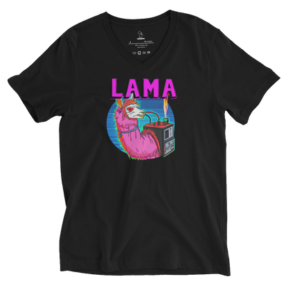 Lama Women's Short Sleeve V-Neck T-Shirt