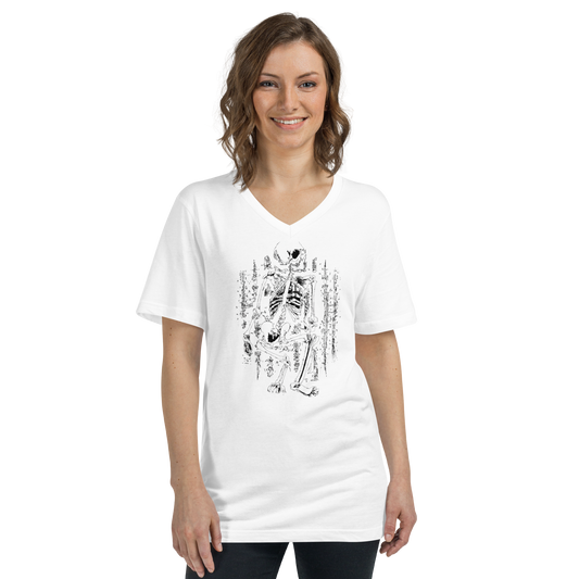 Women's Short Sleeve V-Neck T-Shirt