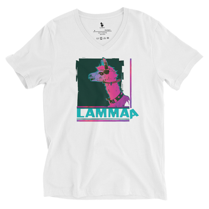 Lama Women's Short Sleeve V-Neck T-Shirt