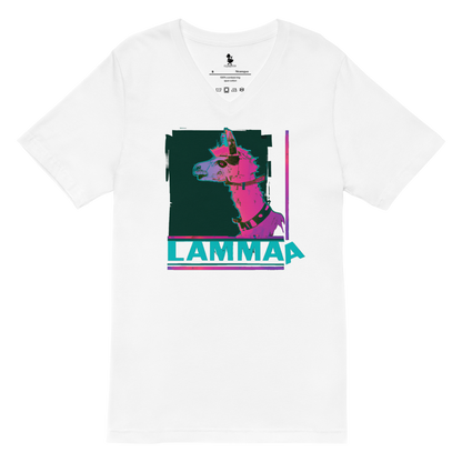 Lama Women's Short Sleeve V-Neck T-Shirt