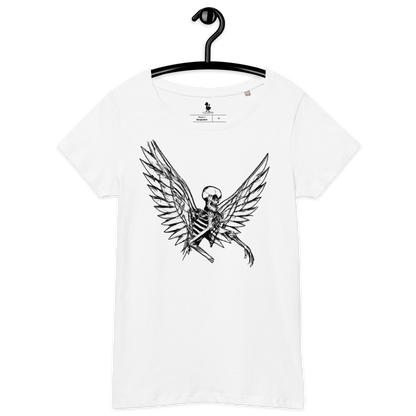 Skeleton Angel Women’s basic organic t-shirt