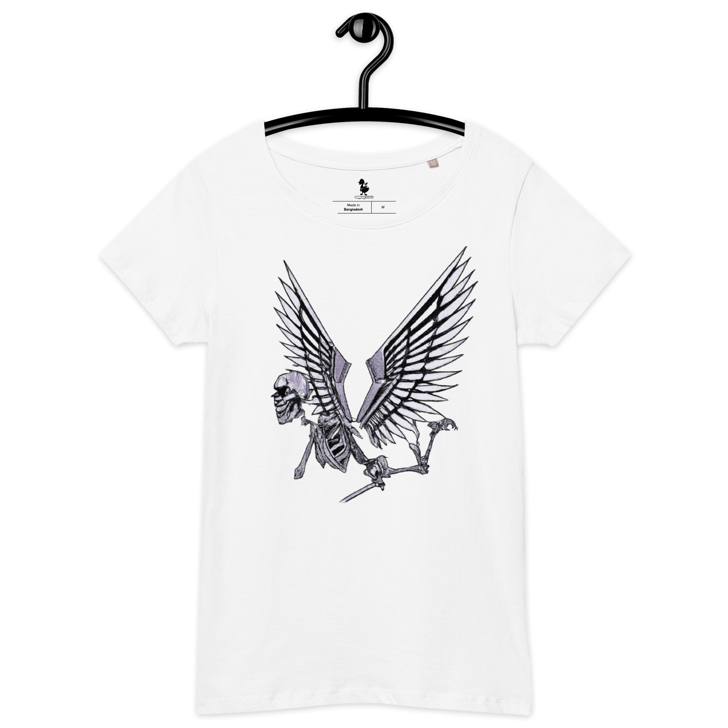 Skeleton Angel Women’s basic organic t-shirt