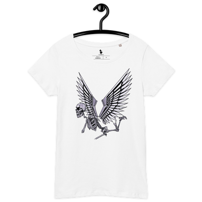 Skeleton Angel Women’s basic organic t-shirt