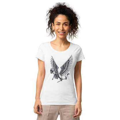 Skeleton Angel Women’s basic organic t-shirt