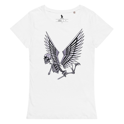 Skeleton Angel Women’s basic organic t-shirt