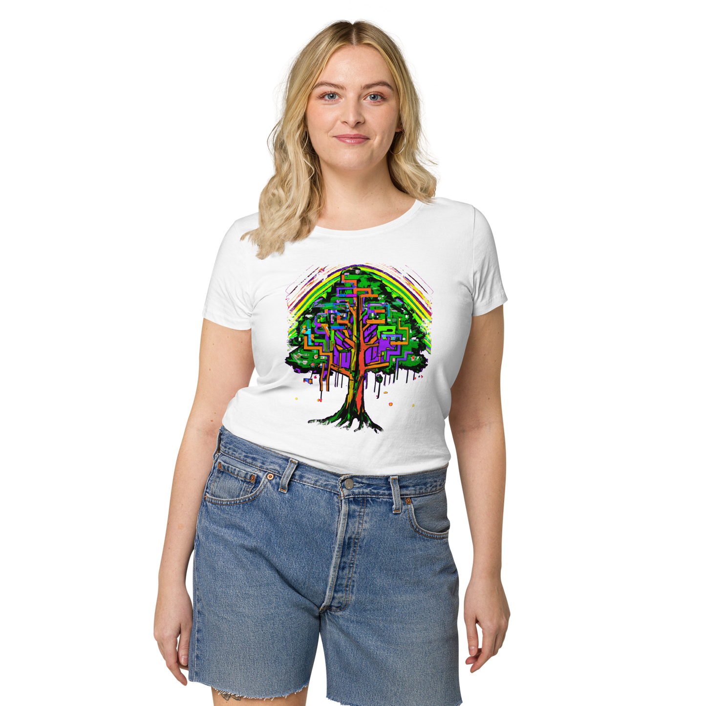 Tree Women’s basic organic t-shirt