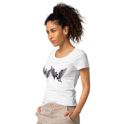 Skeleton Angel Women’s basic organic t-shirt